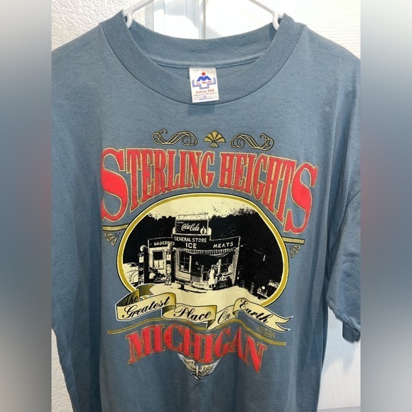 VTG H.L. Miller Total Tee Michigan Size XL Single Stitch Made In USA - Picture 1 of 6